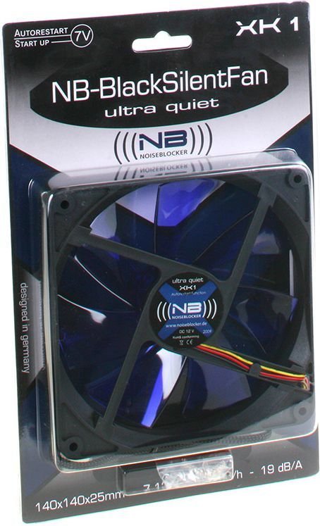 Noiseblocker BlackSilent XK1 Ftohese, 140 mm - Thumbnail 3