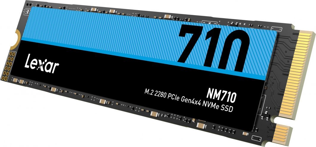 Lexar NM710 SSD, 500GB, M.2 2280 PCI-E x4 Gen4 NVMe - Thumbnail 3