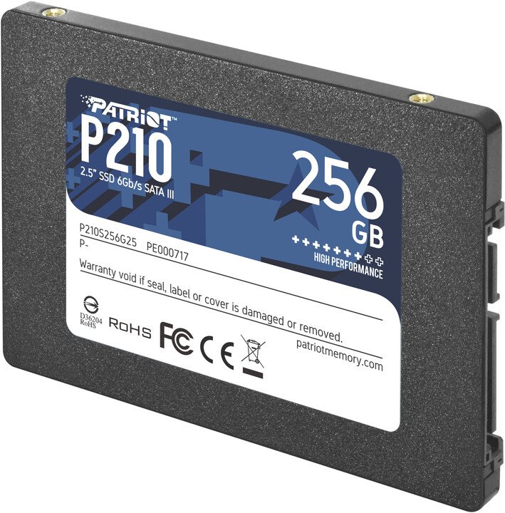 Patriot P210 SSD, 2.5", 256GB - Thumbnail 2