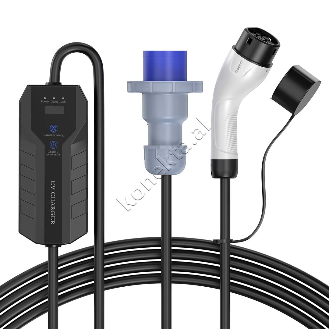 Choetech ACG15 Charger, White, Black, Blue, Grey - Image 1