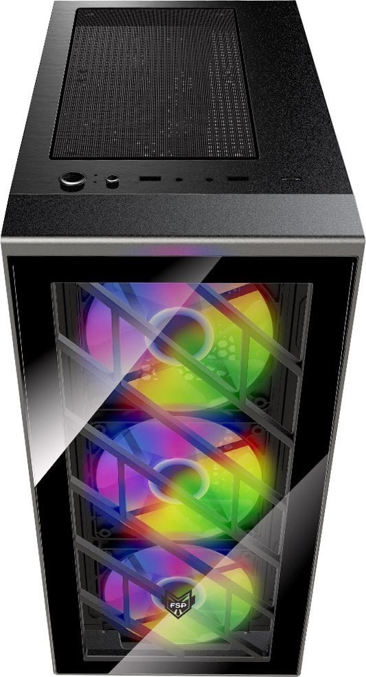 FSP/Fortron CMT192 RGB Case, Midi Tower - Thumbnail 3