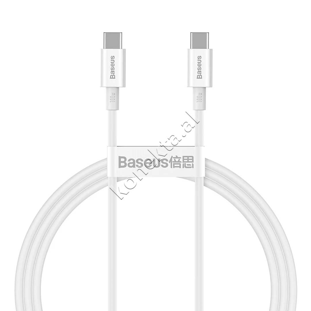 Baseus Type-C to Type-C Charging Cable, 100W, 1m - Image 1