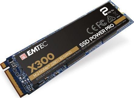 Emtec X300 Power Pro SSD, 2TB, M.2 2280 PCI-E x4 Gen3 NVMe - Thumbnail 2