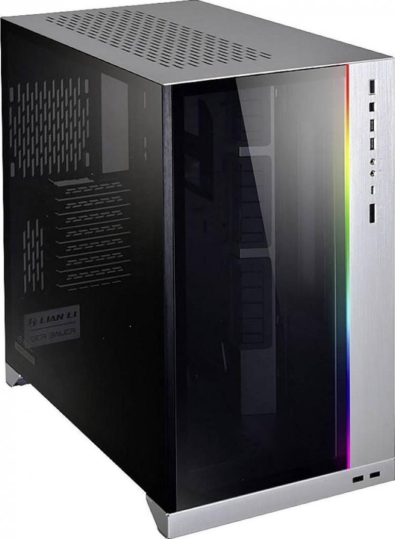 Lian Li O11Dynamic XL Case, Silver, Midi Tower - Thumbnail 2