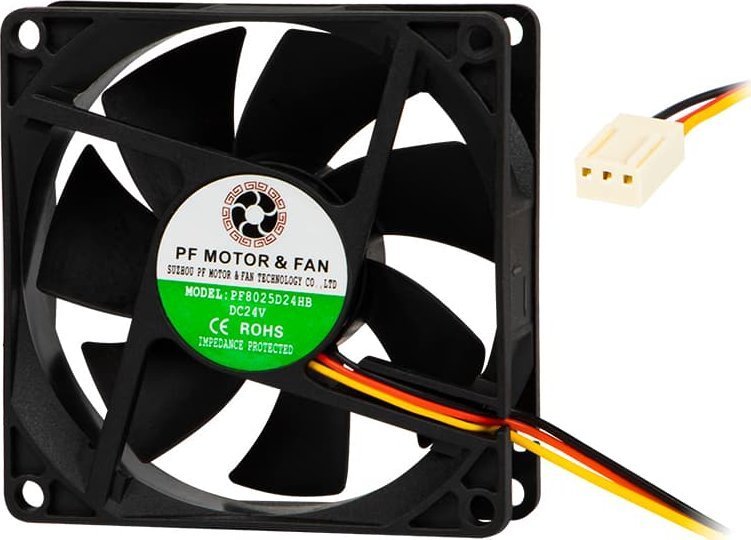 Blow 80x25mm 24V Cooler, 80 mm - Image 1