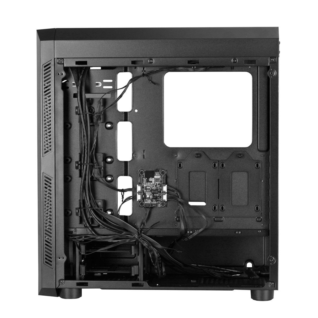 Chieftec SCORPION II Case, ATX/mATX, Black - Thumbnail 3