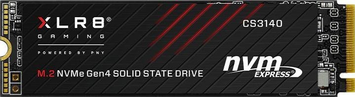 PNY XLR8 CS3140 SSD, 4TB, M.2 2280 PCI-E x4 Gen4 NVMe - Image 1