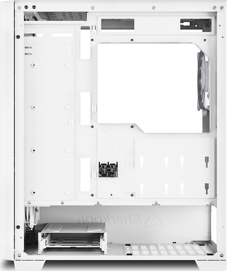 Sharkoon VS9 ARGB Case, White, Midi Tower - Thumbnail 6