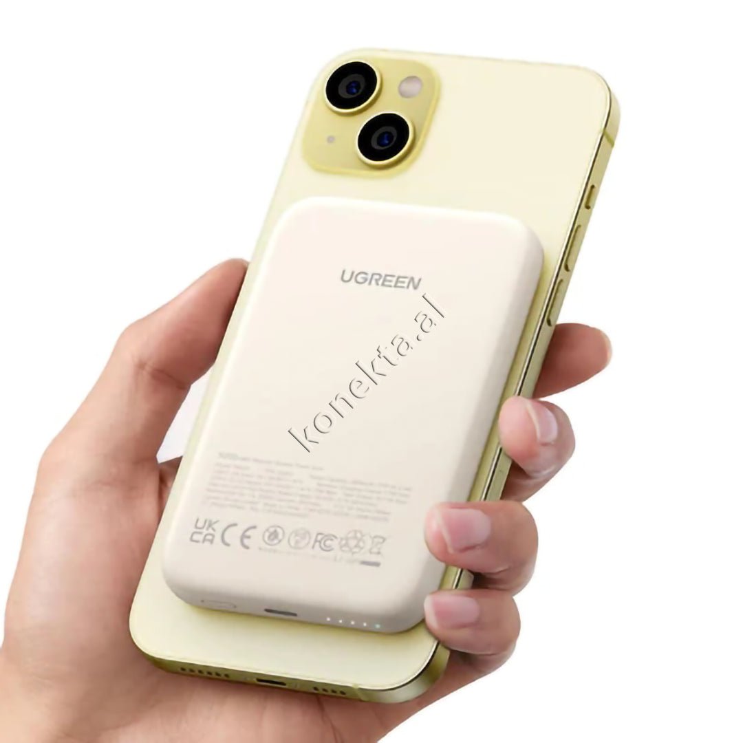 UGreen External Battery, 5000mAh, Wireless Charging - Thumbnail 2