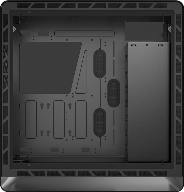 Jonsbo UMX6S TG Case, Black, Full Tower - Thumbnail 4