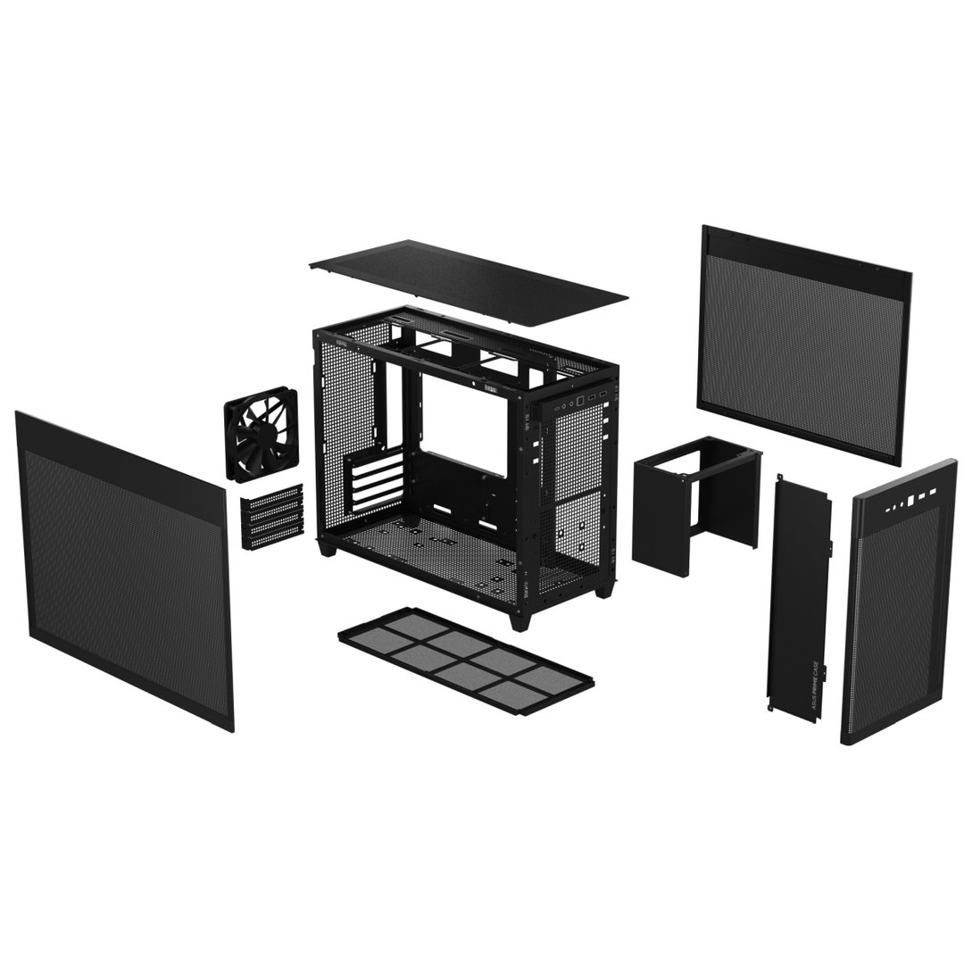 ASUS AP201 Case, Black - Thumbnail 9