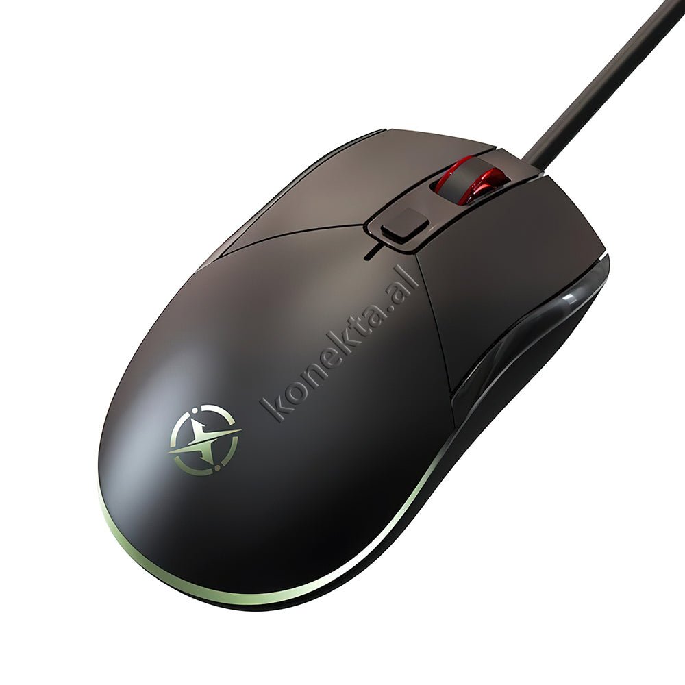 XO M5 Mouse, Black, Gaming, With Lighting - Thumbnail 3