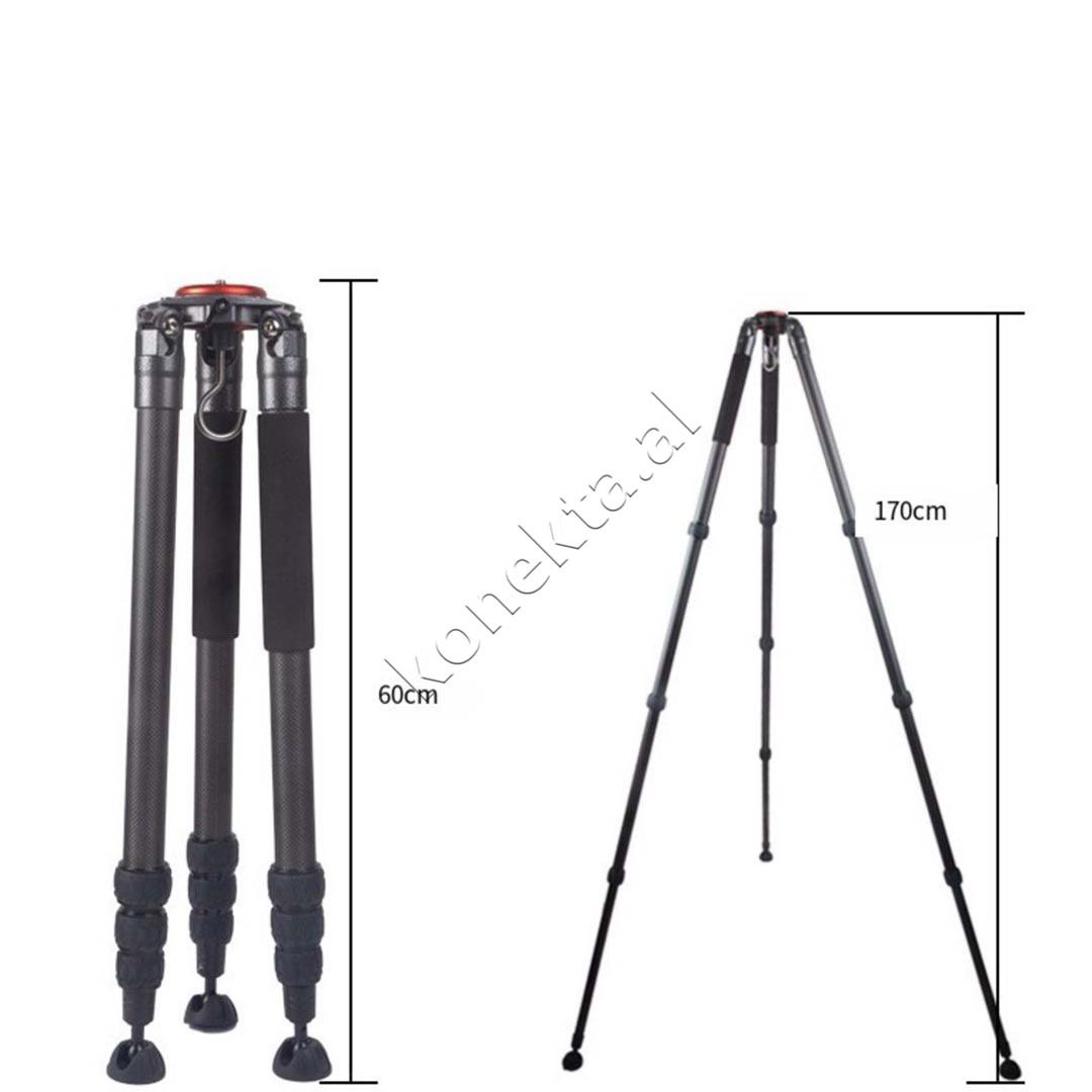 Marksman Tripod, Carbon Fiber, Adjustable Height 60cm-170cm - Thumbnail 7