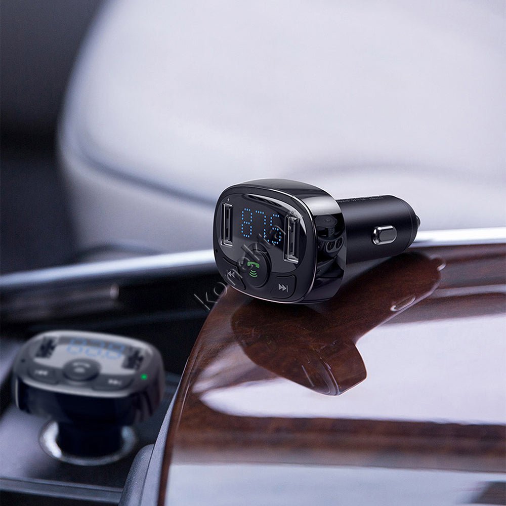 Baseus Car Charger with Bluetooth MP3 and Battery Status Display - Thumbnail 14