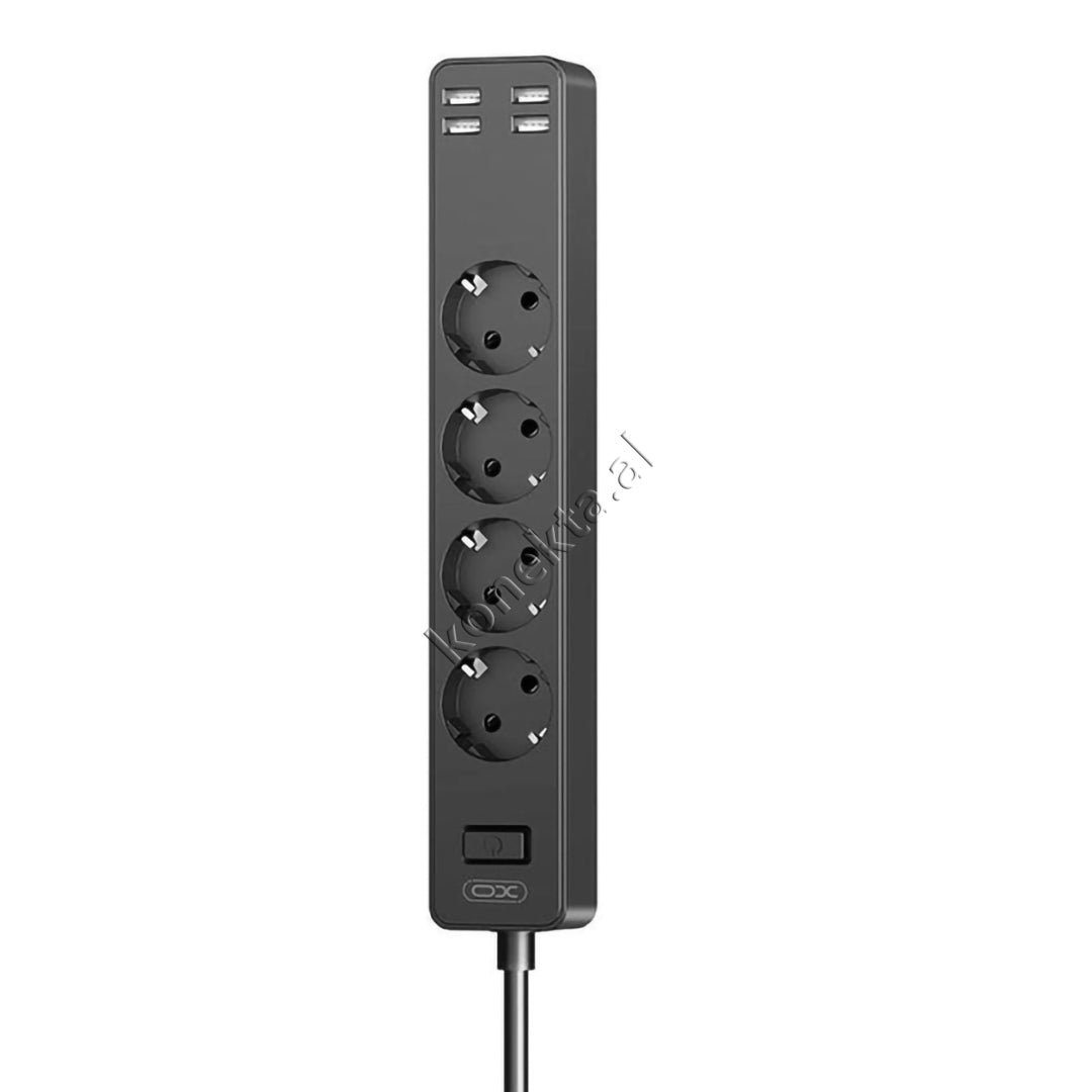 XO Multiprize 4 Vendeshe Me 4 Porta USB 2500W - Image 1