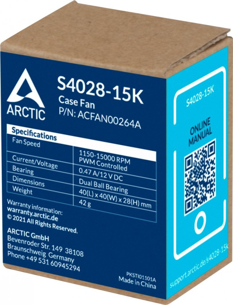 Arctic S4028-15K Cooler, 40 mm - Thumbnail 4