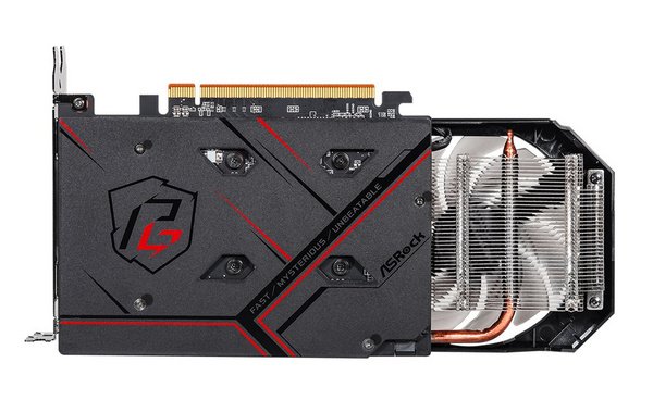 ASRock Radeon RX 6500 XT Phantom Gaming D OC 4GB GDDR6 Graphics Card - Thumbnail 4