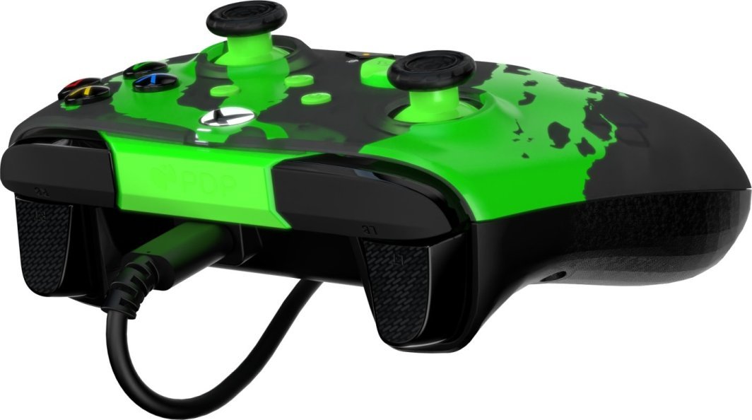 PDP XS Rematch Controller, Wired, Black / Green - Thumbnail 8