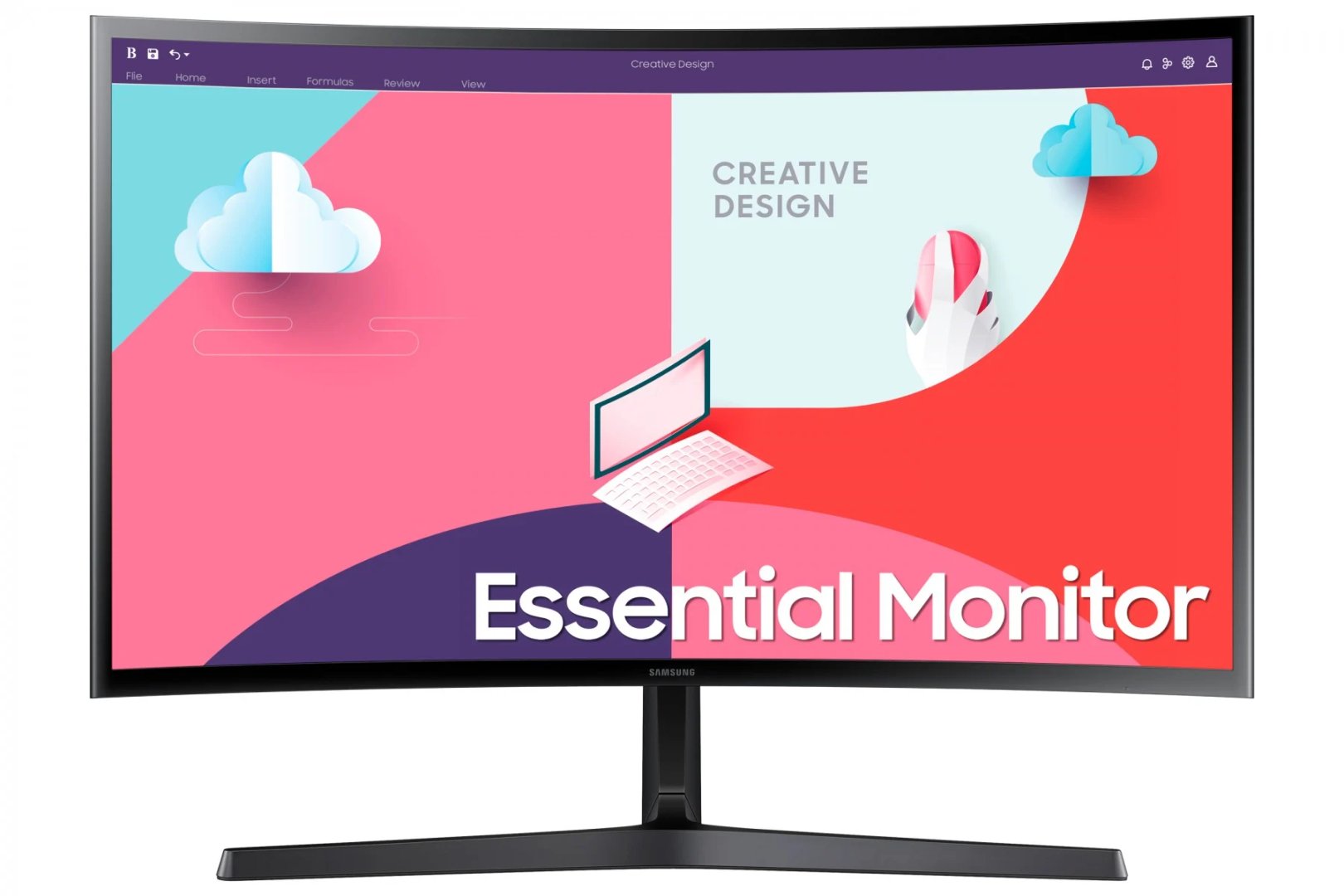 Samsung S24C366EAU Monitor, 24" - Thumbnail 4