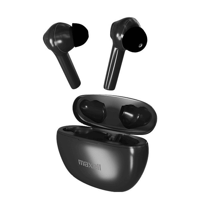 Maxell Dynamic+ Headphones, Wireless, Black - Image 1