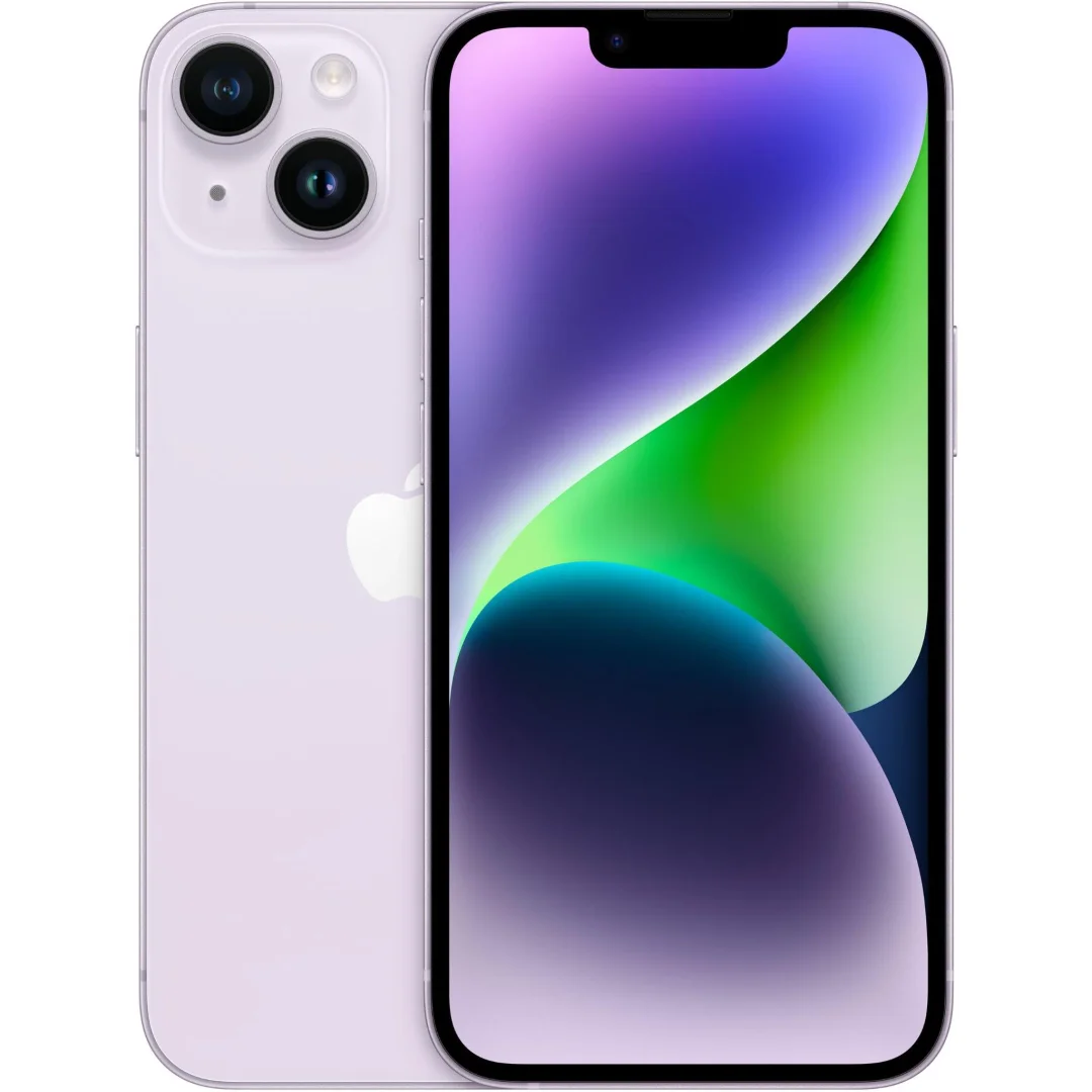 Apple iPhone 14, 128GB, Blue - Purple - Image 1