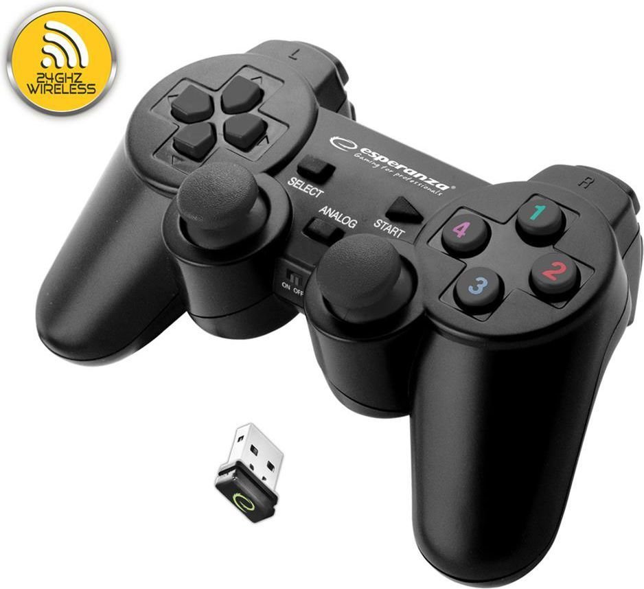 Esperanza Gladiator Controller, Wireless, Black - Thumbnail 2
