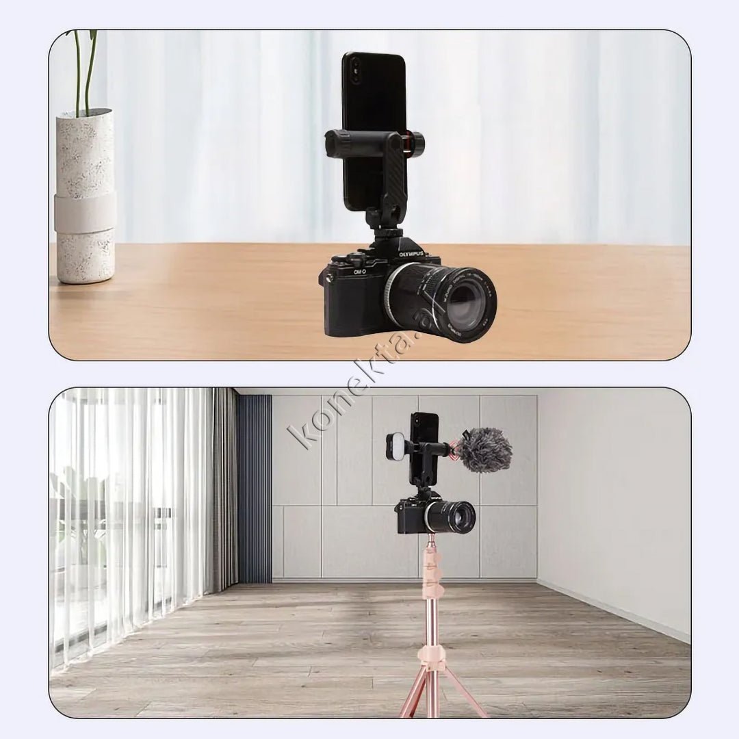 Jmary Phone Holder with 360° Rotation for Camera or Tripod - Thumbnail 12