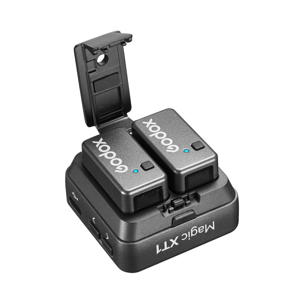 Godox Magic XT1-C 2-Person Wireless Microphone System with USB-C Adapter - Thumbnail 2