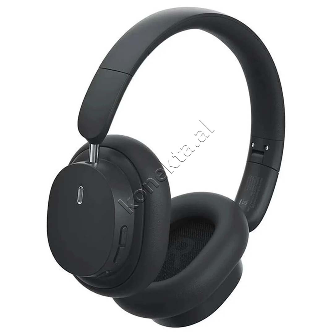 Baseus Bluetooth Wireless Headphones, Black - Thumbnail 3