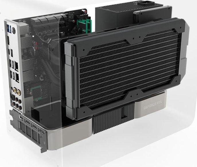 Streacom DA2 V2 Case, Black, Mini Tower - Thumbnail 5
