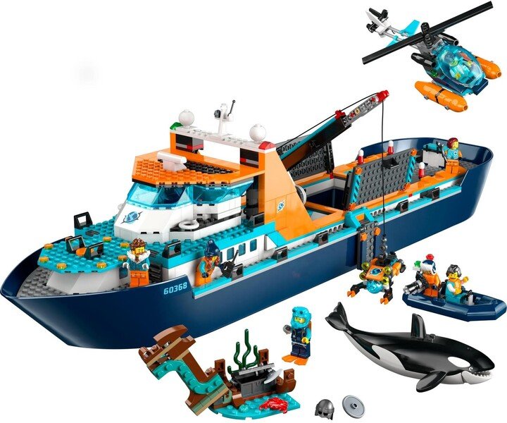 LEGO City 60368 Arctic Exploration Ship, 815 pieces - Thumbnail 2
