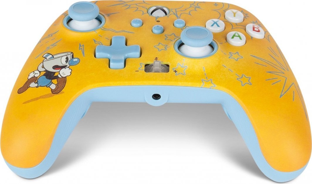PowerA XS Enhanced Cuphead Controller, Wired, Yellow - Thumbnail 8