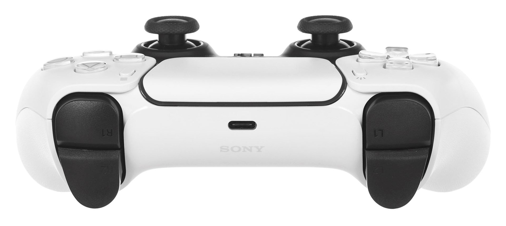 Sony DualSense Controller, PlayStation 5, Wireless, White/Black - Thumbnail 7