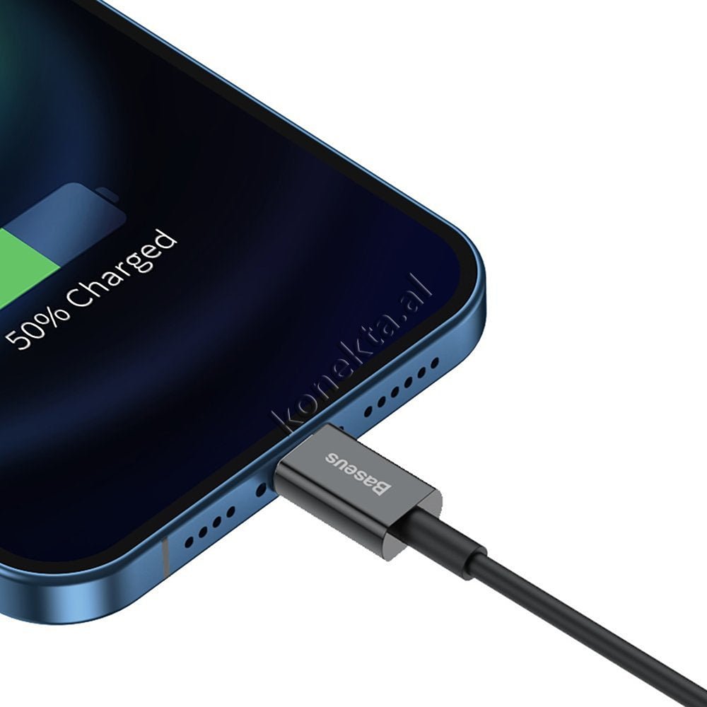 Baseus Superior Series Lightning Charging Cable, 2.4A, 1m - Thumbnail 7