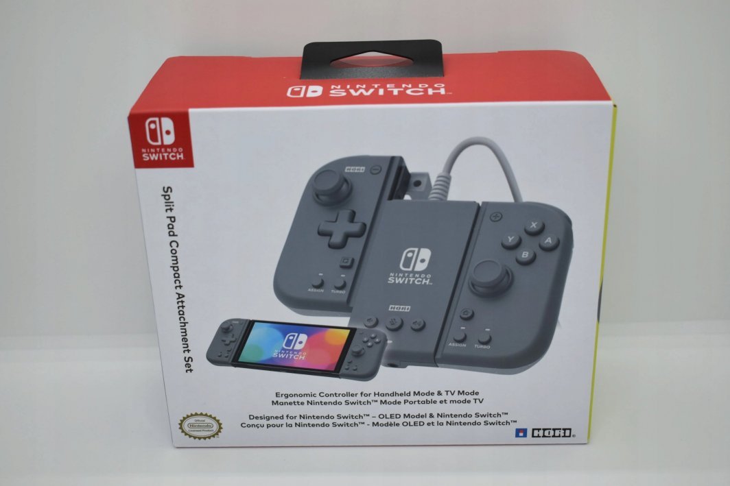 Nintendo Split Pro Attach Set Controller, Wired, Grey - Thumbnail 7