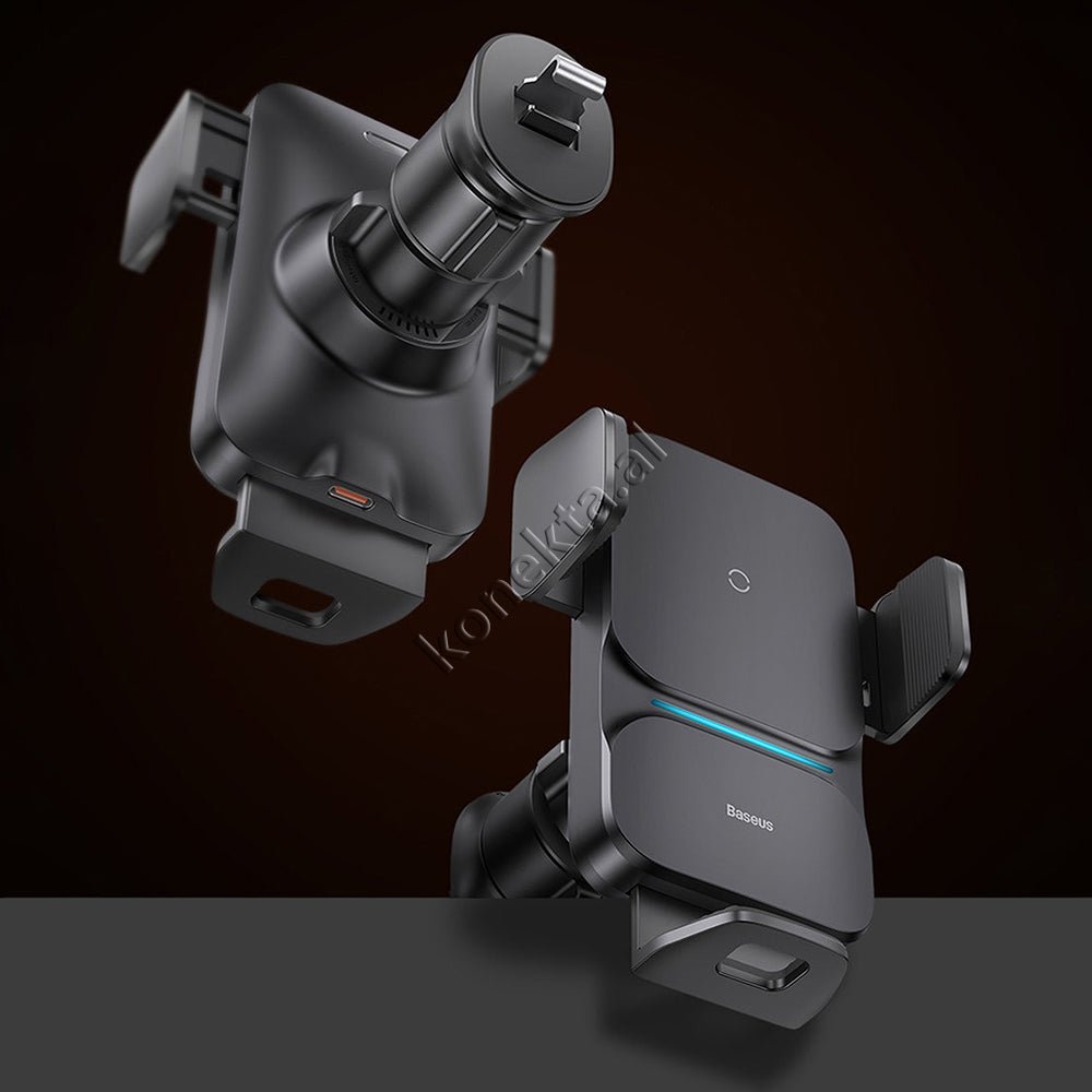 Baseus Mbajtese Celulari Per Makine Me Karikim Wireless, E Zeze - Thumbnail 20