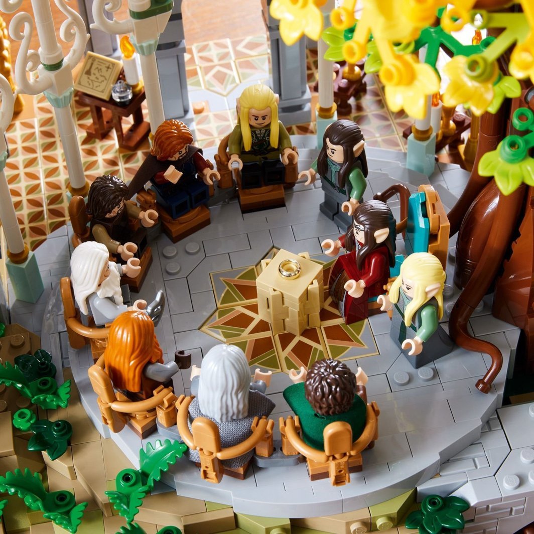LEGO Icons 10316 The Lord of the Rings Rivendell Set, 6167 Pieces - Thumbnail 11