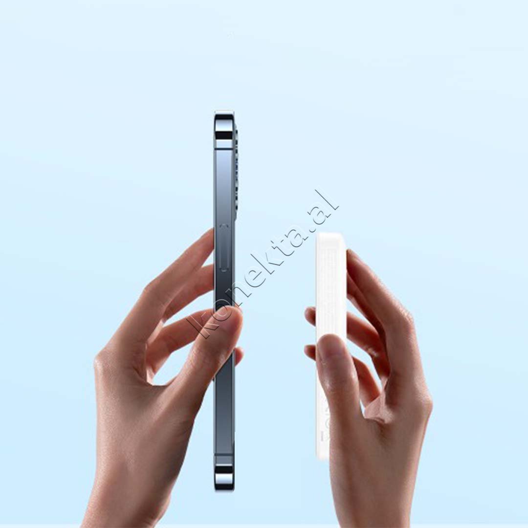 Baseus Wireless Power Bank, 6000mAh, 20W, White - Thumbnail 6