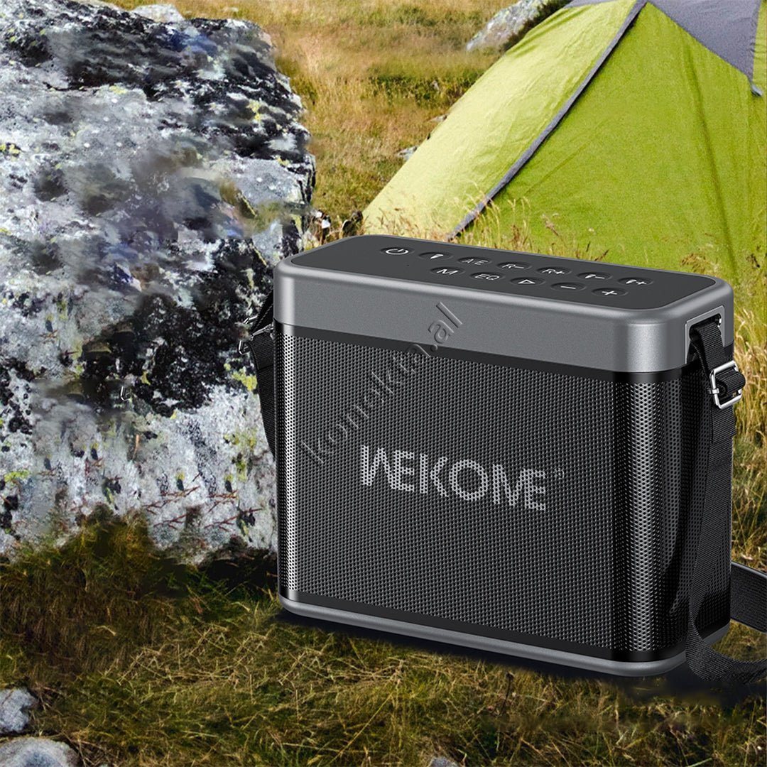 WK Bluetooth Speaker, 120W, Super Bass, With Two Microphones, Audio Port 6.5mm - Thumbnail 2