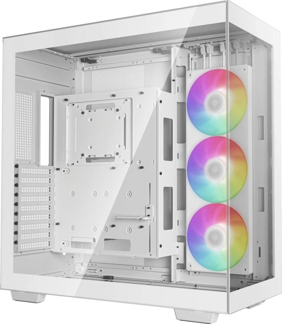 Deepcool CH780 WH Case, White, Full Tower - Thumbnail 2