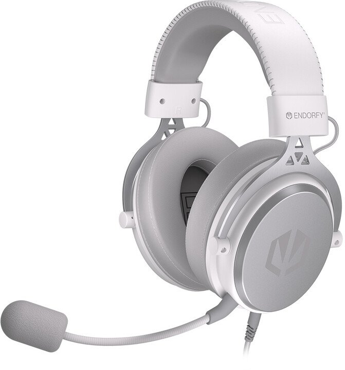 Endorfy Viro Onyx Headphones, White - Thumbnail 3