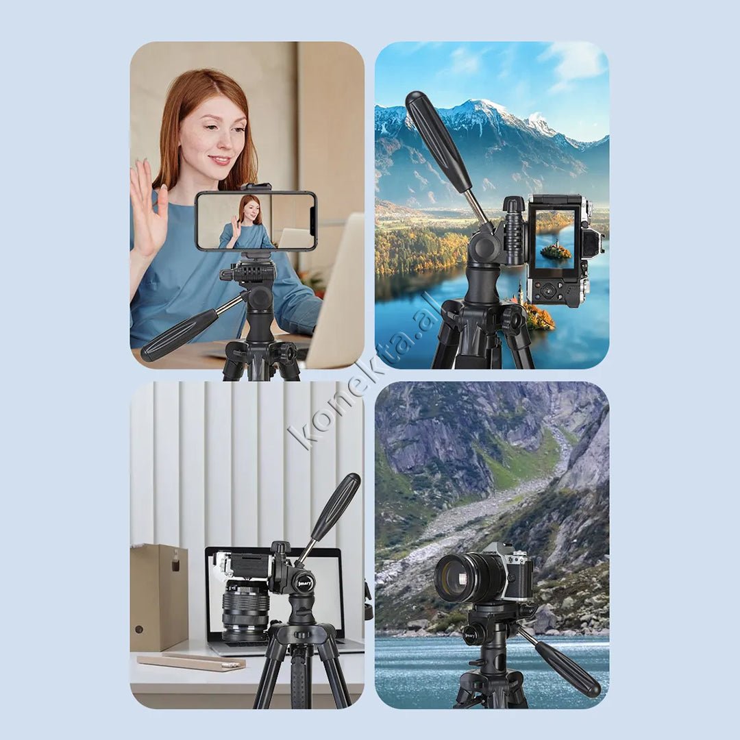 Jmary Trekëmbesh Tripod Profesional i Çmontueshëm - Thumbnail 4