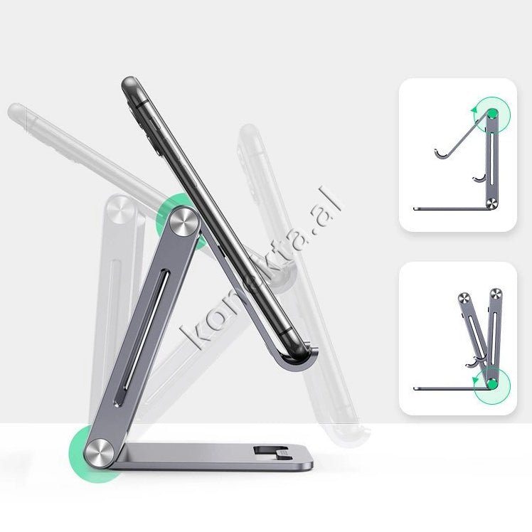 UGreen Mbajtese Telefoni Dhe Tableti Metalike, Gri - Thumbnail 3