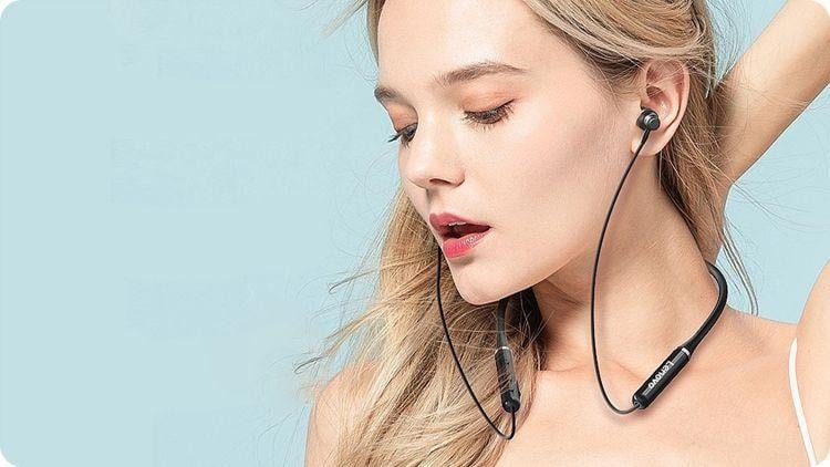 Lenovo HE05 Headphones, Red - Thumbnail 9