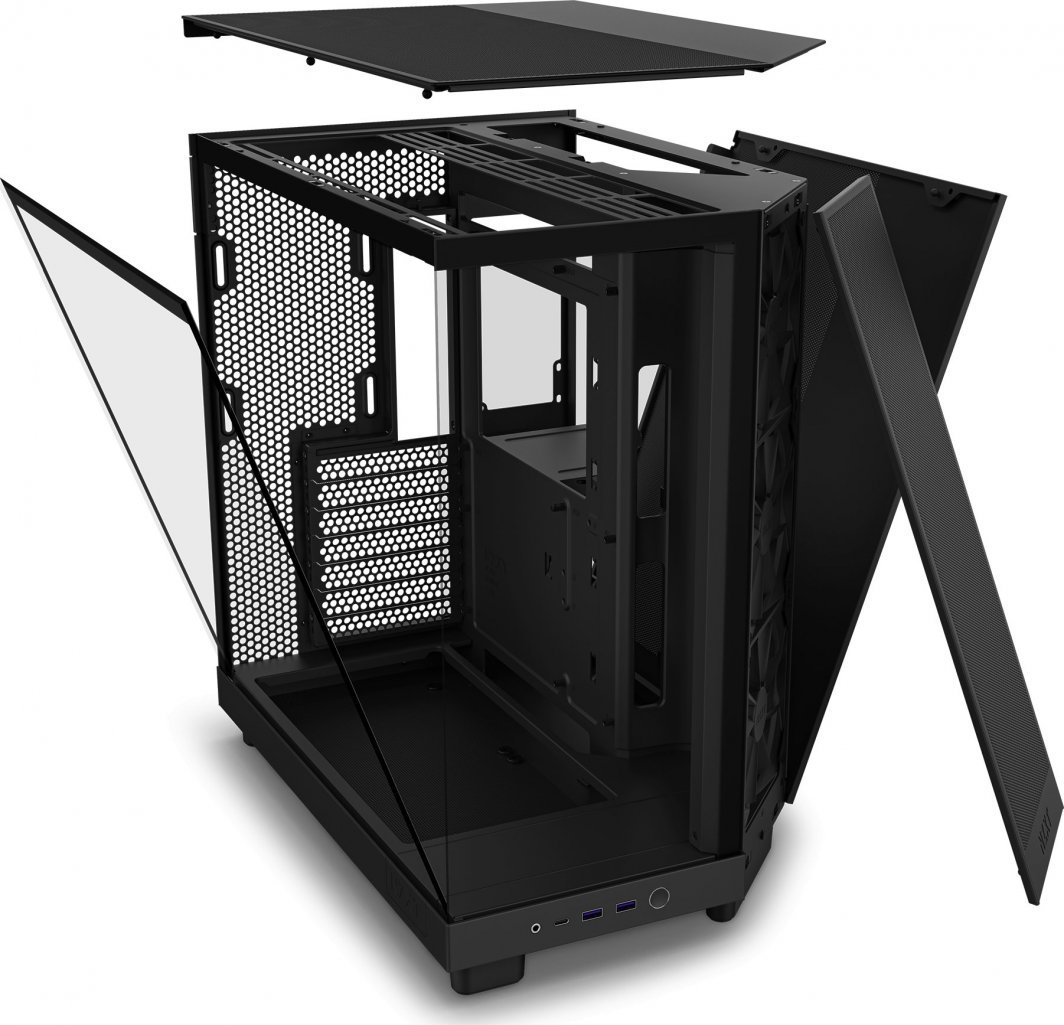 NZXT H6 Flow Case, Midi Tower - Thumbnail 3