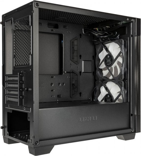 Lian Li LANCOOL 205M Mesh Case, Black, Micro Tower - Thumbnail 5