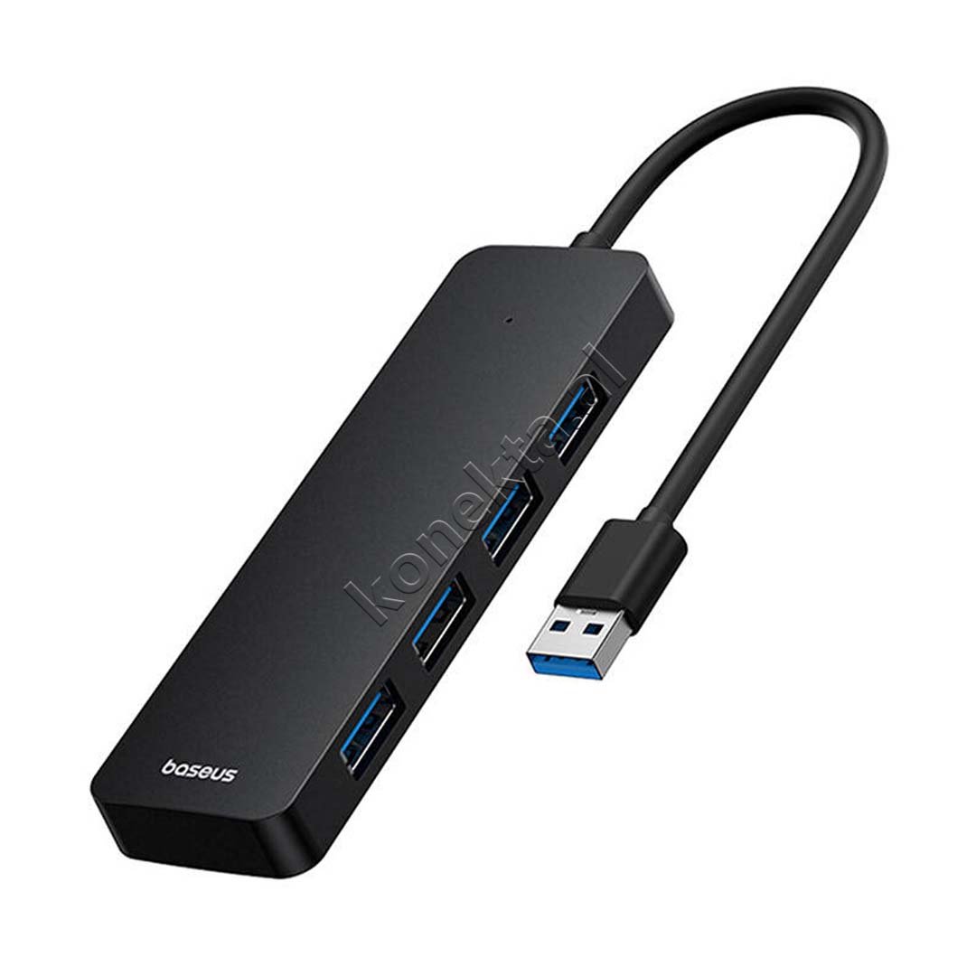 Baseus USB-A to USB-A 3.0 Adapter, Black - Image 1