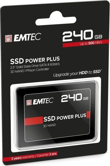 Emtec X150 Power Plus SSD, 240GB, 2.5" SATA III - Thumbnail 3