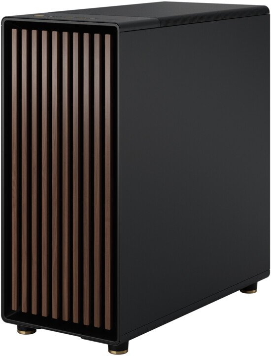 Fractal Design North Computer Case, Charcoal Black TG Light Tint, Black - Thumbnail 12