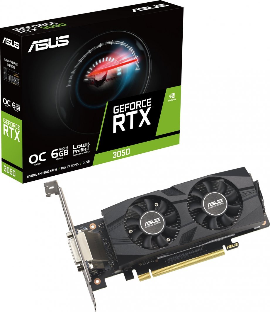 ASUS GeForce RTX 3050 OC Graphics Card 6GB GDDR6 - Image 1